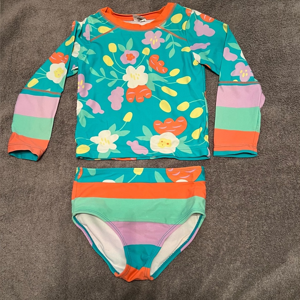 Toddler Girls Two-piece swimsuit, 4T